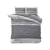 Dreamhouse Dekbedovertrek Flanel Skylar Anthracite 240 x 220