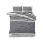 Dreamhouse Dekbedovertrek Flanel Skylar Anthracite 240 x 220