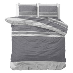 Dreamhouse Dekbedovertrek Flanel Skylar Anthracite 240 x 220