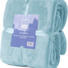 Dreamhouse Plaid - Fleece - 150x200 cm - Zeeblauw