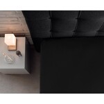 Dreamhouse Splittopper Jersey Hoeslaken Zwart 140 x 200