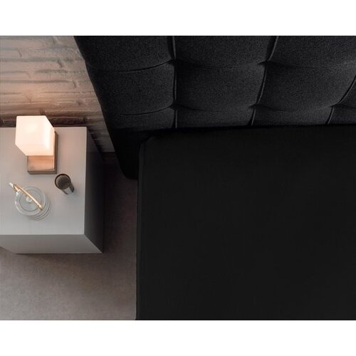 Dreamhouse Splittopper Jersey Hoeslaken Zwart 140 x 200