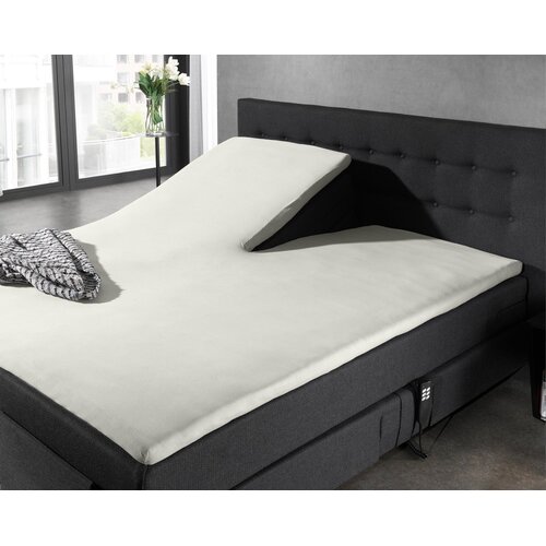 Dreamhouse Splittopper Jersey Hoeslaken Creme 140 x 200
