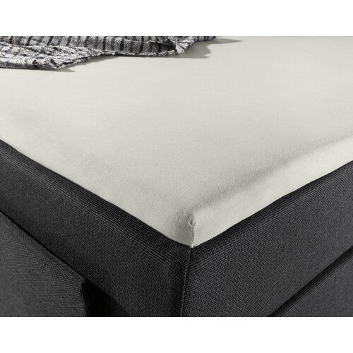 Dreamhouse Splittopper Jersey Hoeslaken Creme 140 x 200
