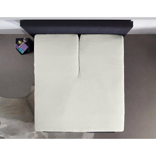 Dreamhouse Splittopper Jersey Hoeslaken Creme 140 x 200