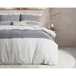 Dreamhouse Dekbedovertrek Flanel Skylar Anthracite 240 x 220