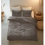 Sleeptime Dekbedovertrek Vintage Bruin/Taupe