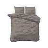 Sleeptime Dekbedovertrek Vintage Bruin/Taupe