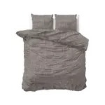 Sleeptime Dekbedovertrek Vintage Bruin/Taupe