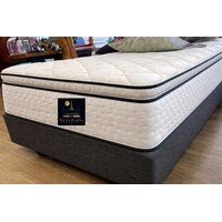 Sleeparis Pocketvering Matras met Doorgestikte Topper – 27 cm Luxe Comfort SG30