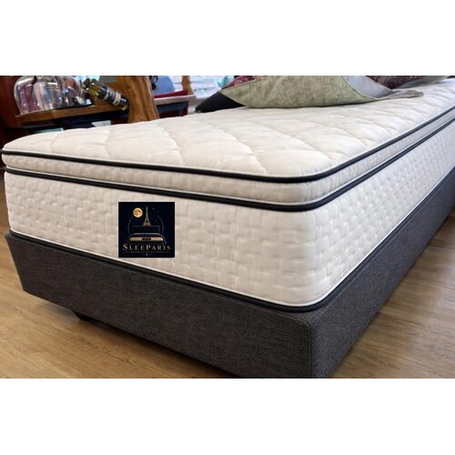 Sleeparis Pocketvering Matras met Doorgestikte Topper – 27 cm Luxe Comfort SG30