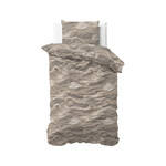 Sleeptime Dekbedovertrek Whirl Taupe