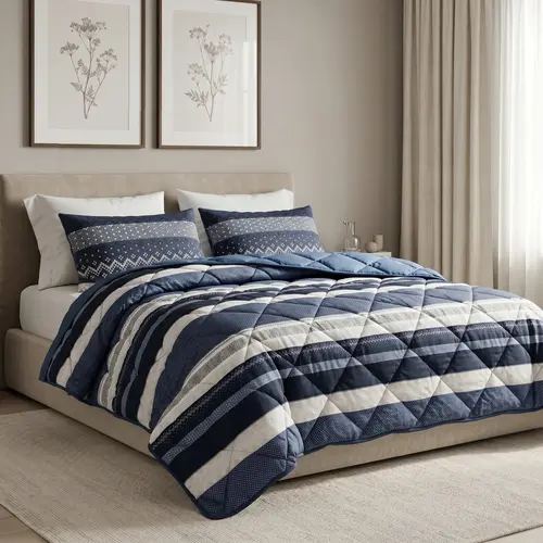 Sleeptime Lazy Dekbed Elisabeth Navy