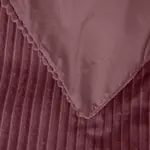 Sleeptime Dekbedovertrek Rib Teddy Oud Roze 140 x 200/220