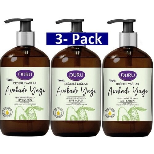 Huis en Bed 3-Pack - Duru A Special Handzeep 500ml (avocado Olie)