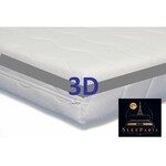 Sleeparis Pocketvering Matras - 3D – Dubbel Comfort met handgrepen.