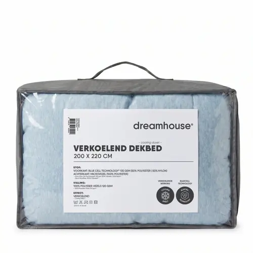 Dreamhouse Verkoelend Dekbed Blauw
