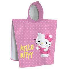 Hello Kitty Poncho Milkshake -  60 x 120 cm - Katoen