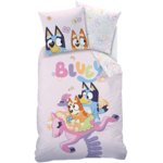 Bluey Dekbedovertrek Colorful - 140 x 200 + 63 x 63 cm - Katoen