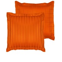De Witte Lietaer Kussensloop Zygo Gold Flame - 63 x 63 cm - Katoen Satijn