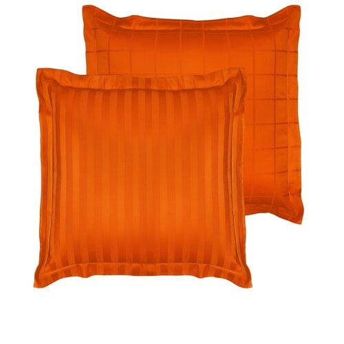 De Witte Lietaer Kussensloop Zygo Gold Flame - 63 x 63 cm - Katoen Satijn