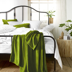De Witte Lietaer Fleece Plaid Snuggly Cactus - 150 x 200 cm - Polyester