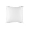 De Witte Lietaer Sierkussensloop Olivia - Wit - 63 x 63 cm - Katoen Satijn