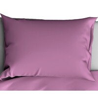 De Witte Lietaer Kussensloop Olivia Smokey Grape - 63 x 63 cm - Paars - Katoen Satijn
