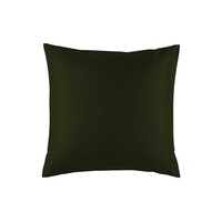 De Witte Lietaer Kussensloop Olivia Kahki - 63 x 63 cm - Groen - Katoen Satijn