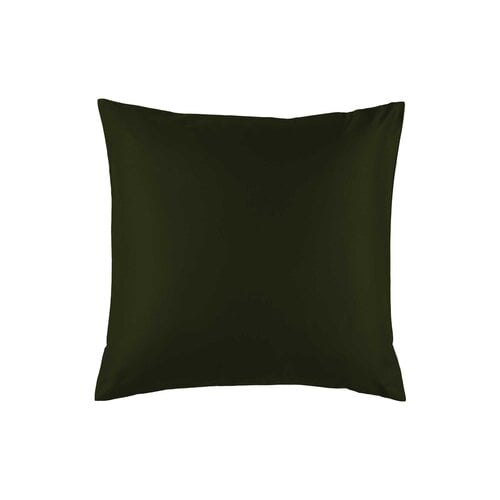 De Witte Lietaer Kussensloop Olivia Kahki - 63 x 63 cm - Groen - Katoen Satijn