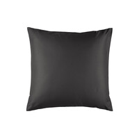 De Witte Lietaer Kussensloop Olivia Ebony - 63 x 63 cm - Zwart - Katoen Satijn