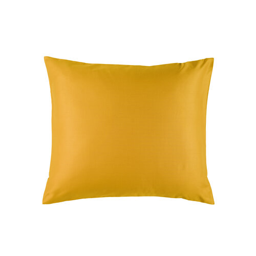 De Witte Lietaer Kussensloop Olivia Golden Yellow - 60 x 70 cm - Geel - Katoen Satijn