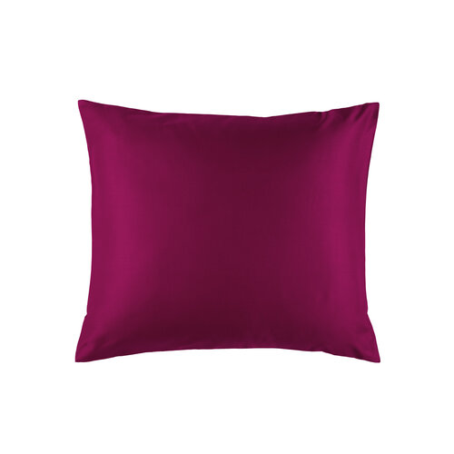 De Witte Lietaer Kussensloop Olivia Beet Red - 60 x 70 cm - Rood - Katoen Satijn