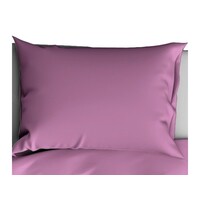 De Witte Lietaer Kussensloop Olivia Smoky Grape - 50 x 70 cm - Paars- Katoen Satijn