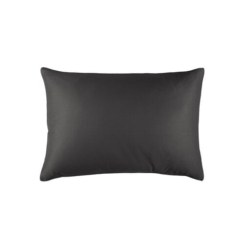 De Witte Lietaer Kussensloop Olivia Ebony - 50 x 70 cm - Zwart - Katoen Satijn