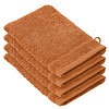 De Witte Lietaer Washandjes Stephanie Caramel - 15 x 21 cm - set 4 stuks - Katoen