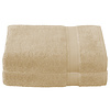 De Witte Lietaer Badhanddoek Stephanie Sand - Set 2 stuks - 70 x 140 cm - Beige - Katoen