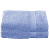 De Witte Lietaer Badhanddoek Stephanie Sky Blue - Set 2 stuks - 70 x 140 cm - Blauw - Katoen