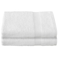 De Witte Lietaer Badhanddoek Stephanie White - Set 2 stuks - 70 x 140 cm - Wit - Katoen