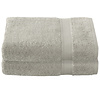 De Witte Lietaer Badhanddoek Stephanie Dove - Set 2 stuks - 70 x 140 cm - Grijs - Katoen