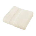 De Witte Lietaer Handdoek Stephanie Cream - Set 2 stuks - 50 x 100 cm - Creme - Katoen