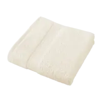 De Witte Lietaer Handdoek Stephanie Cream - Set 2 stuks - 50 x 100 cm - Creme - Katoen