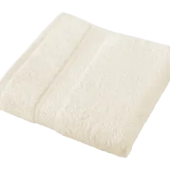 De Witte Lietaer Handdoek Stephanie Cream - Set 2 stuks - 50 x 100 cm - Creme - Katoen