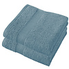 De Witte Lietaer Handdoek Stephanie Arctic - Set 2 stuks - 50 x 100 cm - Blauw - Katoen