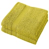De Witte Lietaer Handdoek Stephanie Warm Olive - Set 2 stuks - 50 x 100 cm - Groen - Katoen