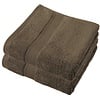 De Witte Lietaer Handdoek Stephanie Falcon - Set 2 stuks - 50 x 100 cm - Bruin - Katoen