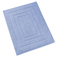 De Witte Lietaer Badmat Pacifique Sky Blue - 70 x 120 cm - Blauw - Katoen