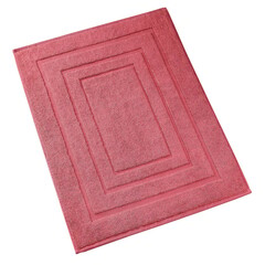 De Witte Lietaer Badmat Pacifique Carmine - 60 x 100 cm - Roze - Katoen