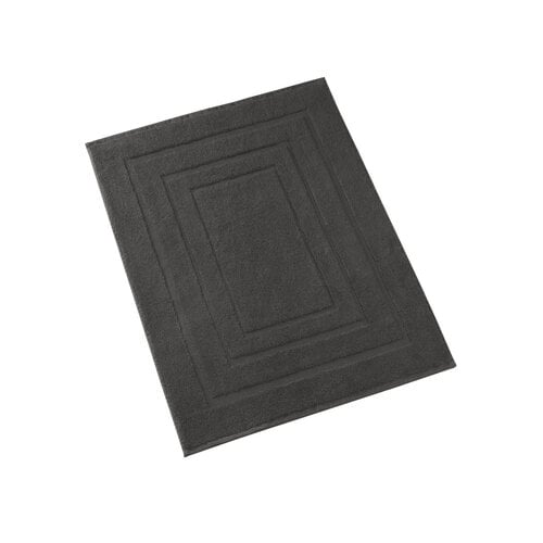 De Witte Lietaer Badmat Pacifique Ebony - 50 x 75 cm - Zwart - Katoen