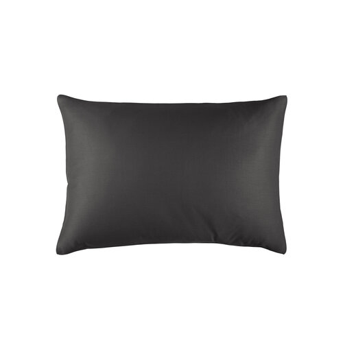 De Witte Lietaer Kussensloop Zygo Ebony - 50 x 70 cm - Zwart - Katoen Satijn